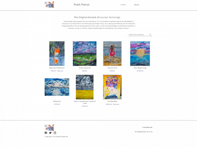 poshparrot.co.uk snapshot