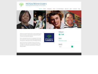 michianawomenleaders.org snapshot