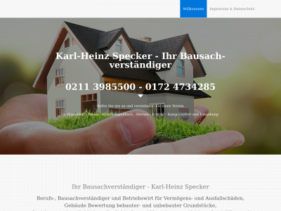 baugutachter-specker.de snapshot