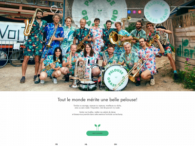 pelousegrassband.be snapshot