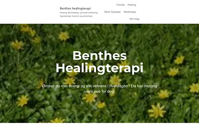 bentheshealingterapi.no snapshot