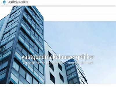 vastgoedmakelaarvergelijker.be snapshot