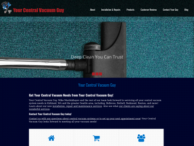 yourcentralvacuumguy.com snapshot