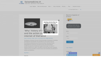 swissmedicine.ch snapshot