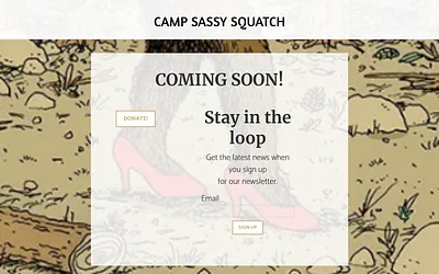 www.campsassysquatch.com snapshot