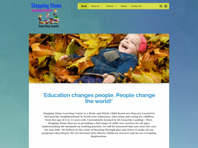 steppingstonelc.ca snapshot