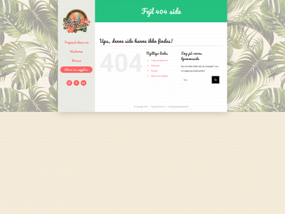 tropicalshaveice.dk snapshot