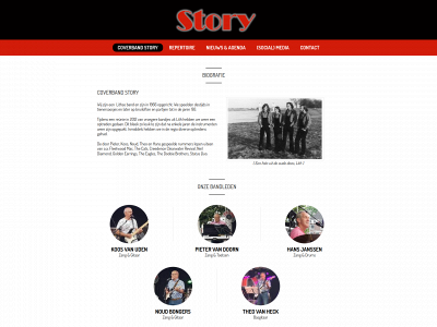 coverband-story.nl snapshot