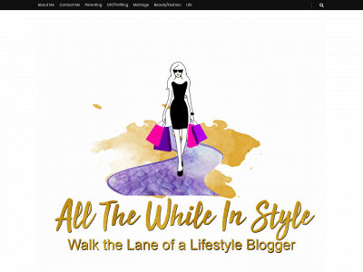allthewhileinstyle.com snapshot