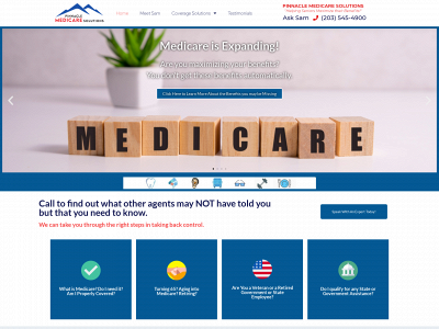 pinnaclemedicaresolutions.com snapshot