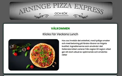 arningepizzeria.se snapshot