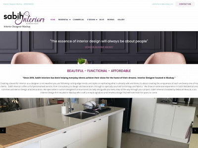 sabihinteriors.com.au snapshot