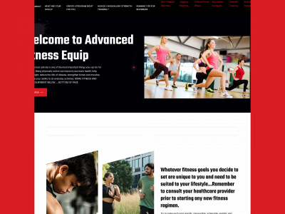 advancedfitnessequip.com snapshot