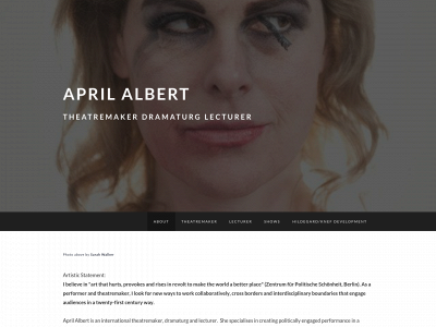 www.aprilalbert.net snapshot