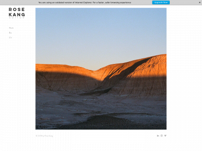 rosekang.com snapshot