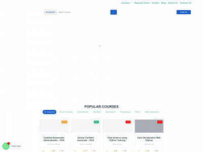 coursack.com snapshot