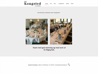 kongstedforsamlingshus.dk snapshot