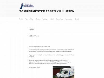 esbenvillumsen.dk snapshot