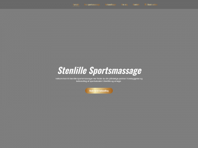 stenlille-sportsmassage.dk snapshot
