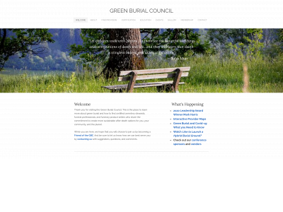 www.greenburialcouncil.org snapshot