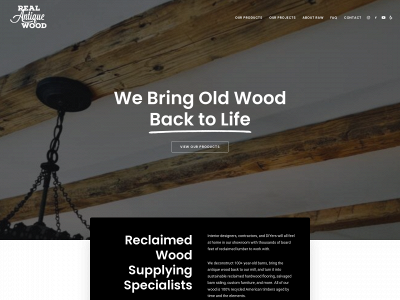 realantiquewood.com snapshot