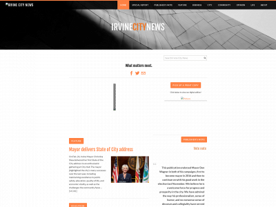 irvinecitynews.com snapshot