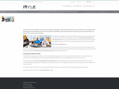mdtitle-ed.com snapshot