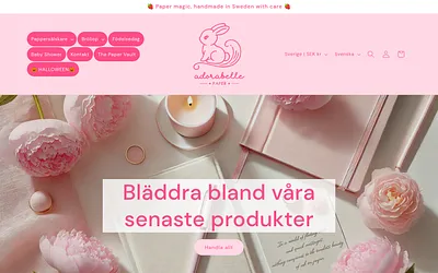 adorabelle.se snapshot
