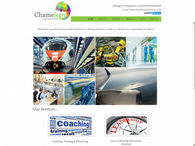 chameleonsolutions.co.uk snapshot