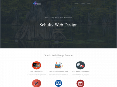 schultzwebdesign.com snapshot