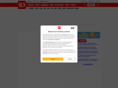 www.hln.be snapshot