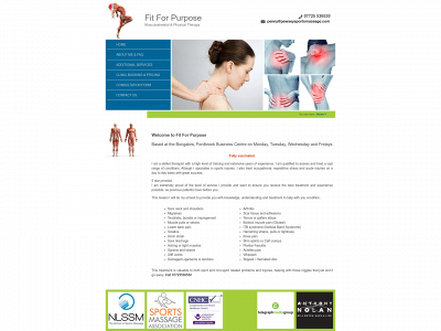 pewseysportsmassage.com snapshot