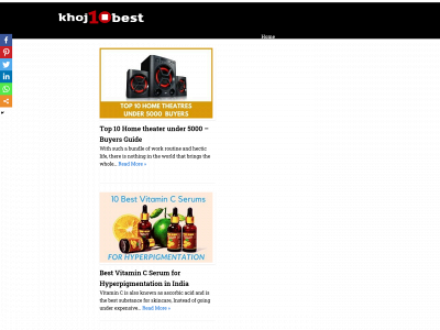khoj10best.com snapshot