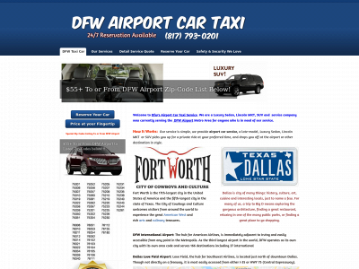 dfwairportcartaxi.com snapshot