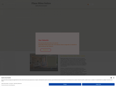 plazaminasuites.com snapshot