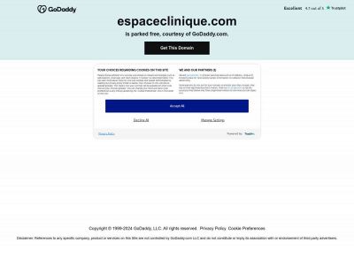 espaceclinique.com snapshot