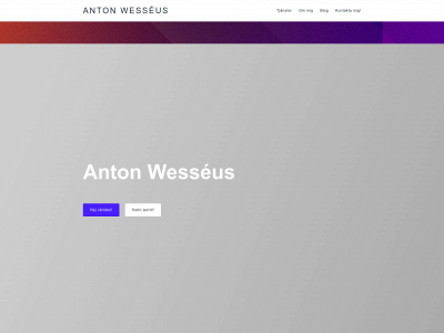 antonwesseus.se snapshot