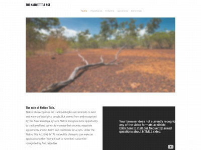 nativetitleact.weebly.com snapshot