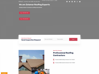 zelamarconstruction.com snapshot