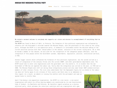 kfipp.org.za snapshot