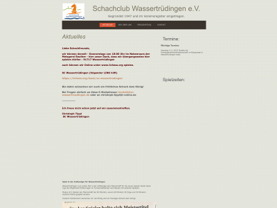 sc-wassertruedingen.de snapshot