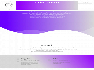 comfortcareagency.co.uk snapshot