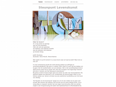 steunpuntlevenskunst.nl snapshot