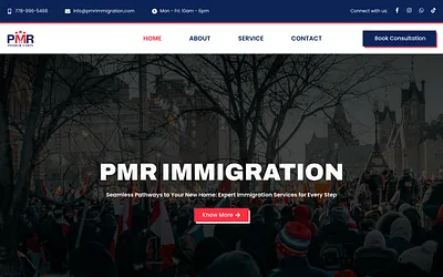 www.pmrimmigration.com snapshot