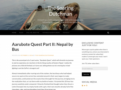 thesoaringdutchman.com snapshot