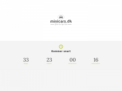 minicar.dk snapshot