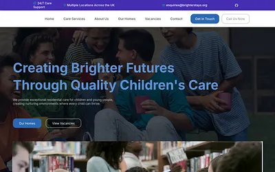 brighterstays.org snapshot