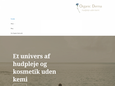 organicderma.dk snapshot