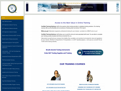 certifiedtrainingsolutions.com snapshot
