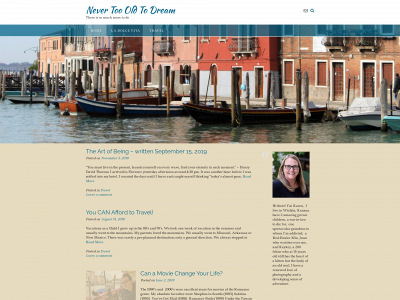 nevertoooldtodream.com snapshot